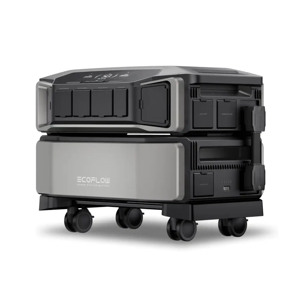EcoFlow DELTA Pro Ultra whole house backup power system with expandable battery module for reliable residential backup power.