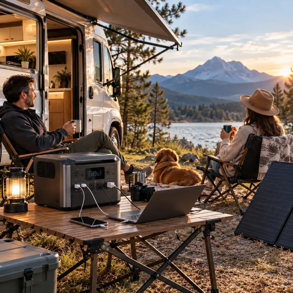 EcoFlow portable power for home backup, RV, and outdoor use
